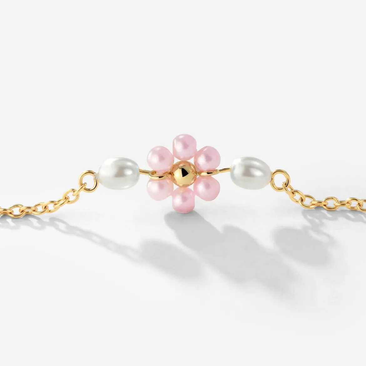 Pretty Pink Daisy Bundle Gold