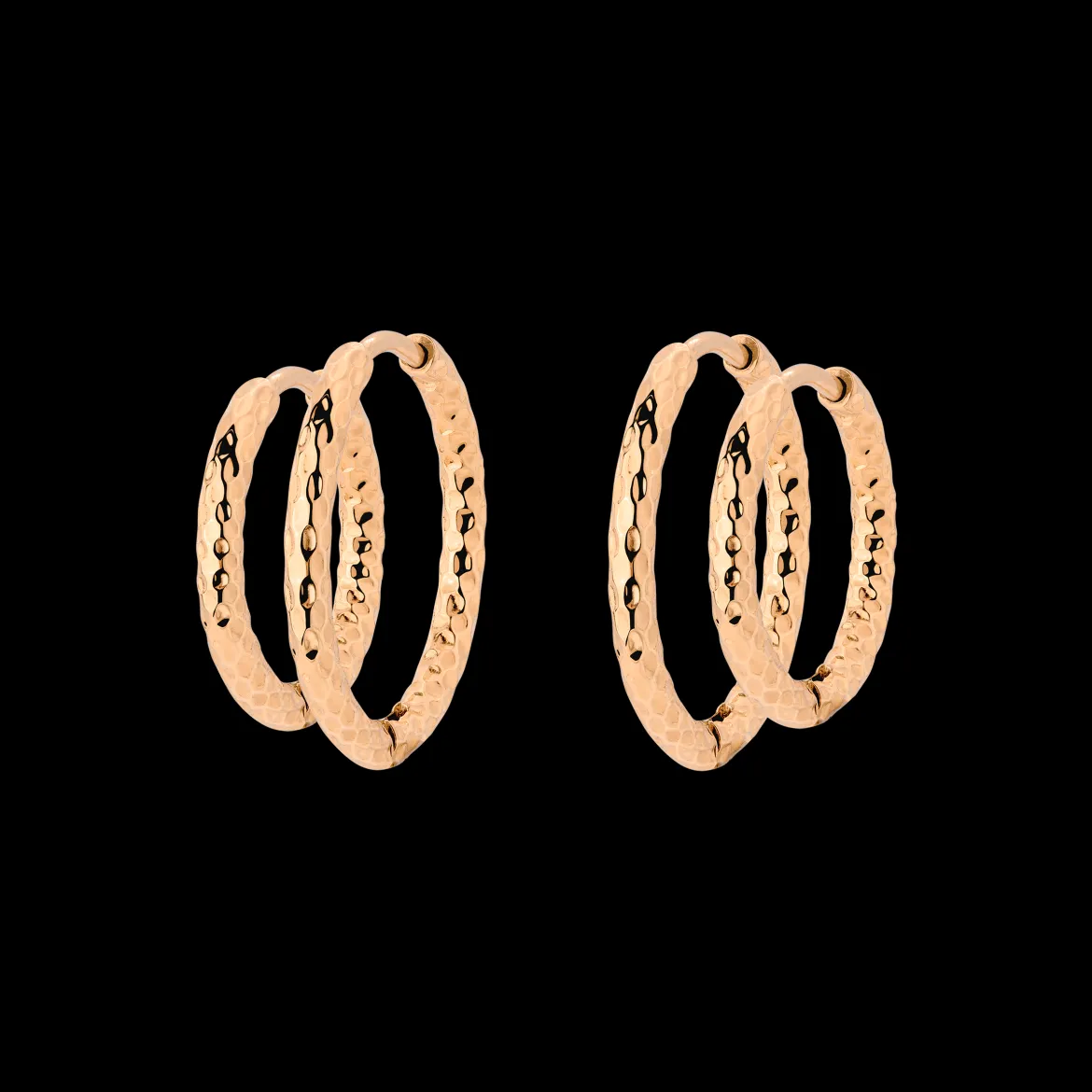 Prism Hoop Bundle Roségold