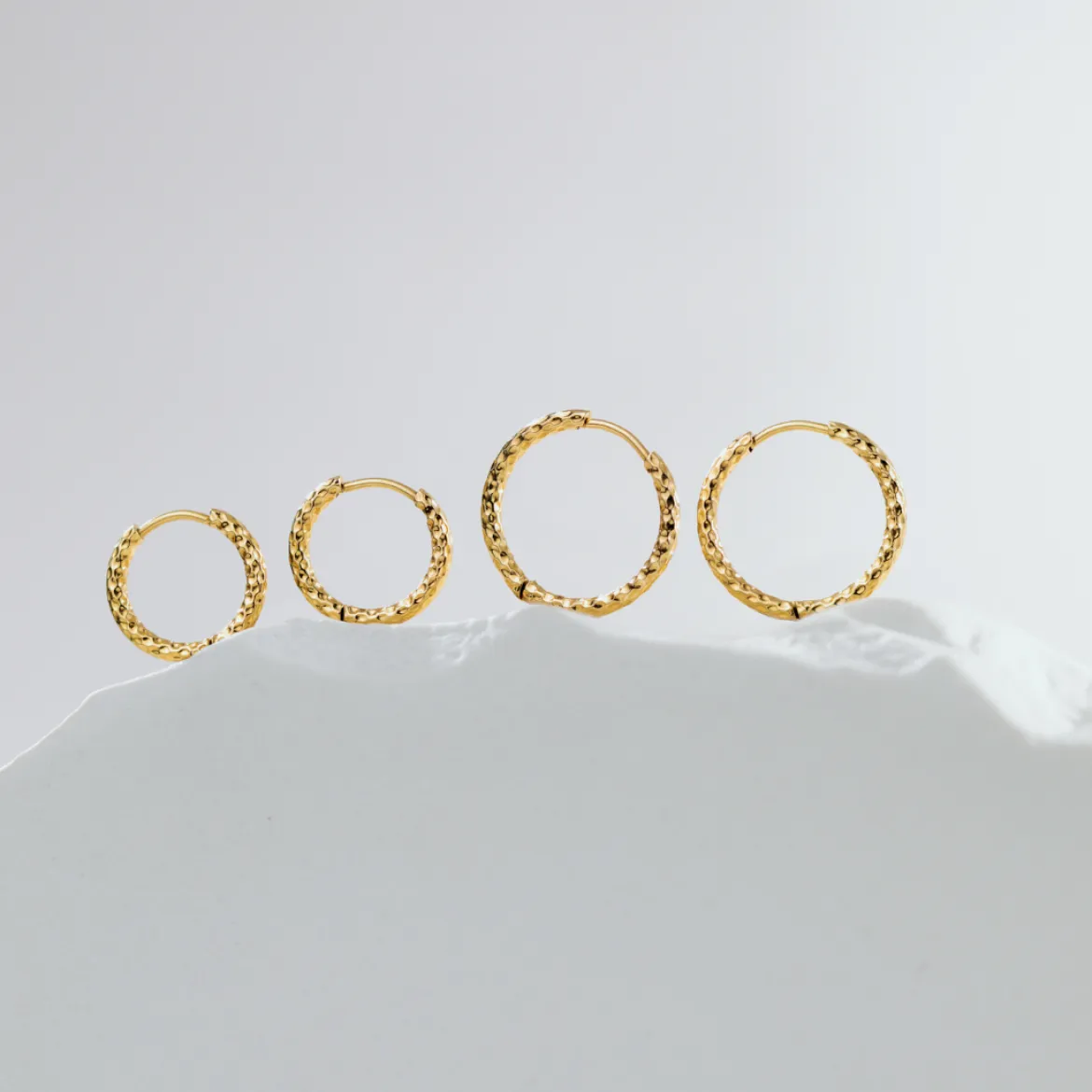 Prism Hoop Bundle Silber