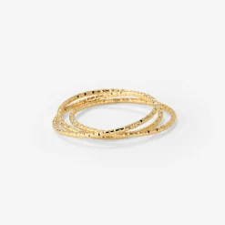 Prism Trio Ring Gold
