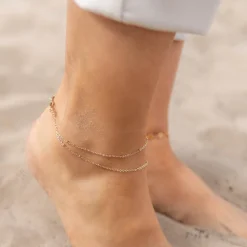 Puebla Anklet Roségold