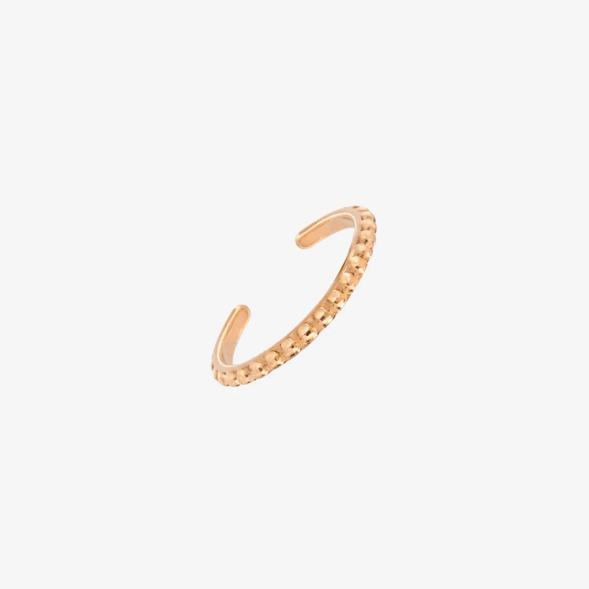Punto Toe Ring Roségold