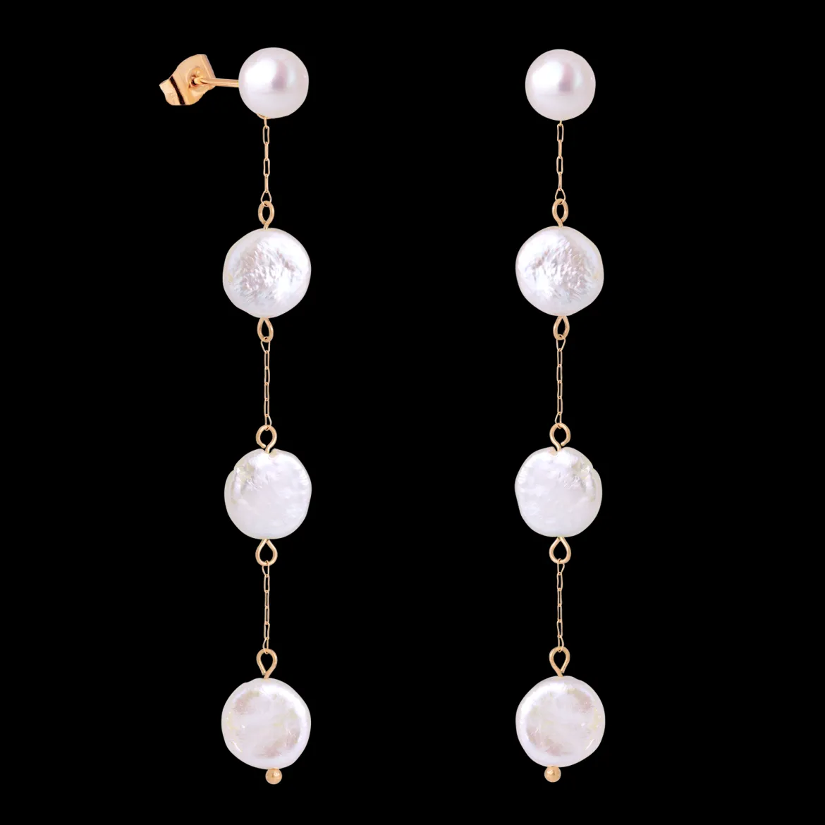 Pure Love Pearl Earrings Roségold