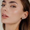 Pure Petal Studs Silber