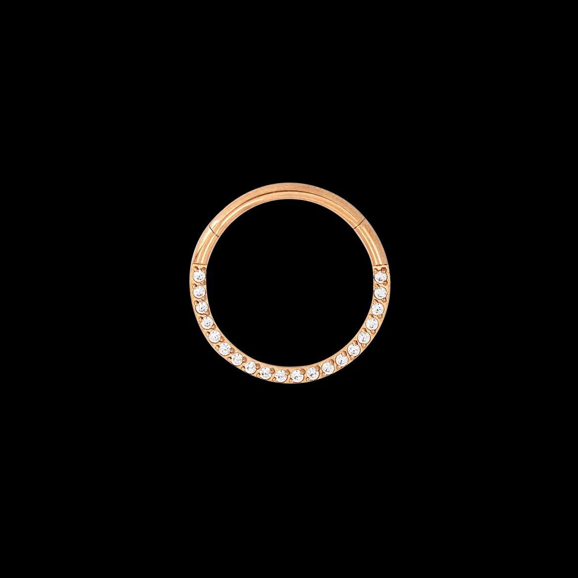 Radiant Click Piercing Roségold