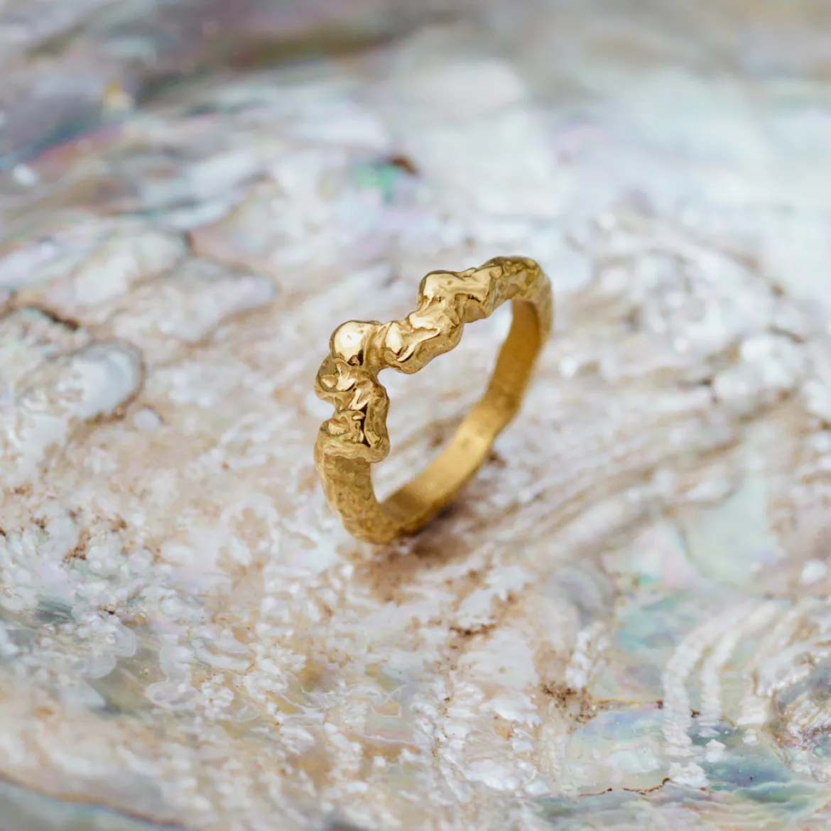 Reef's Whisper Ring Silber