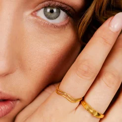 Rise u0026 Shine Ring Gold