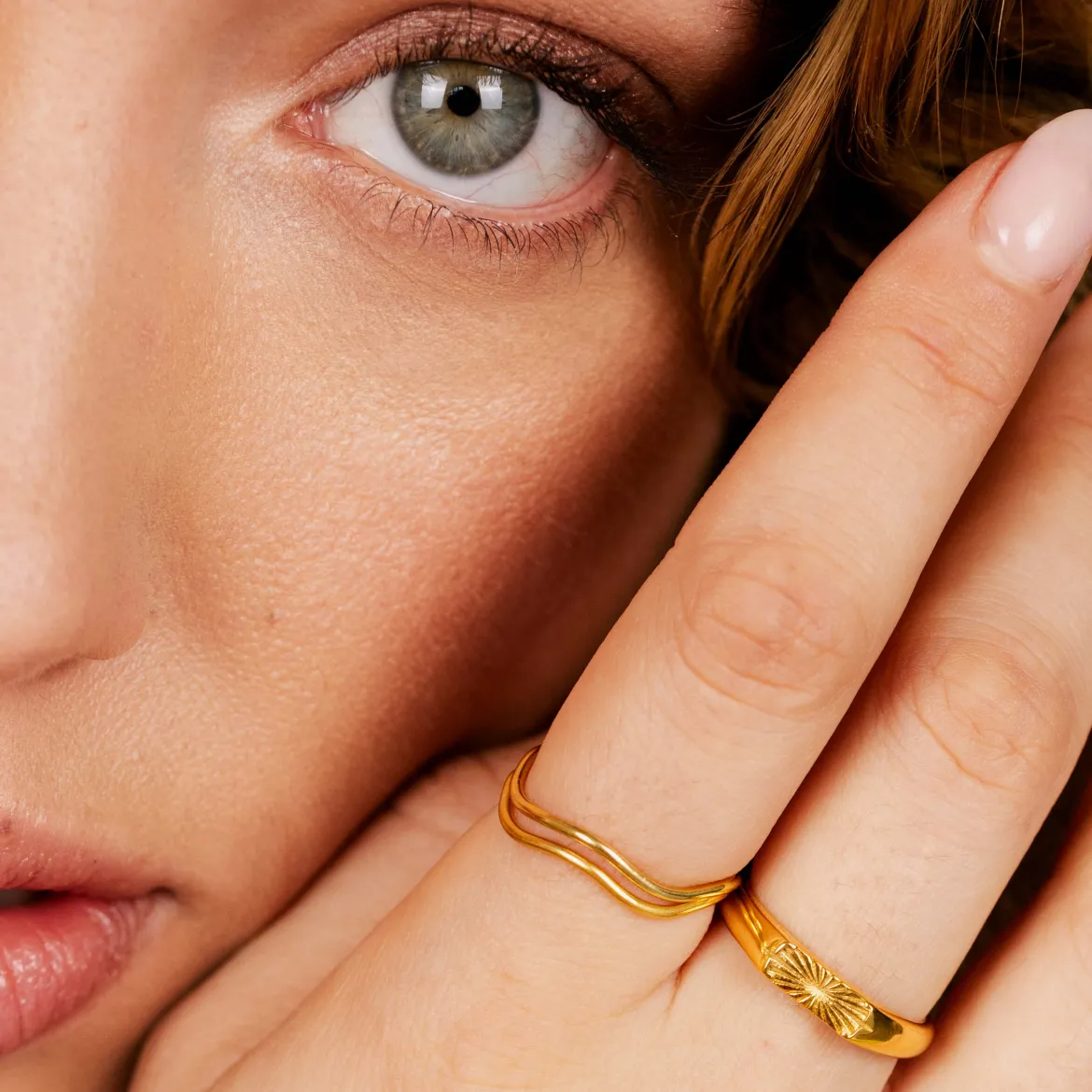 Rise u0026 Shine Ring Gold