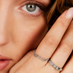 Rise u0026 Shine Ring Silber