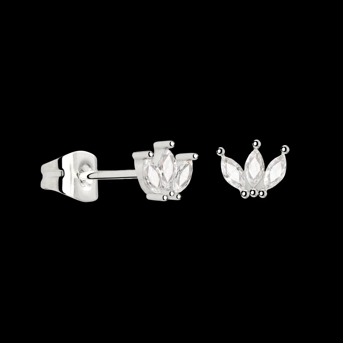 Royalty Studs Silber