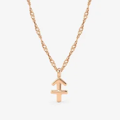 Sagittarius Bubble Necklace Roségold