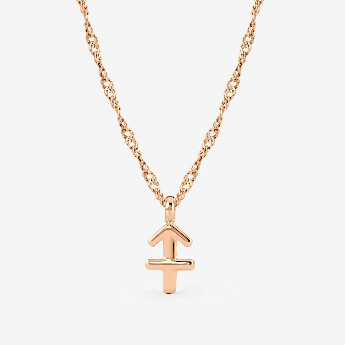 Sagittarius Bubble Necklace Roségold