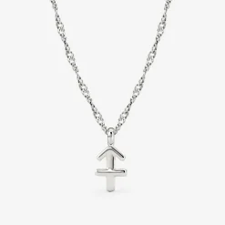 Sagittarius Bubble Necklace Silber