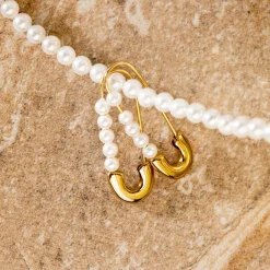 Save Me Earrings Gold