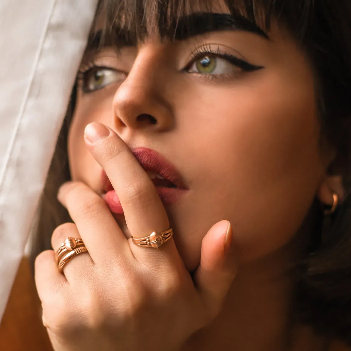 Scarab Ring Roségold