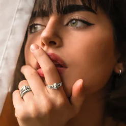 Scarab Ring Silber