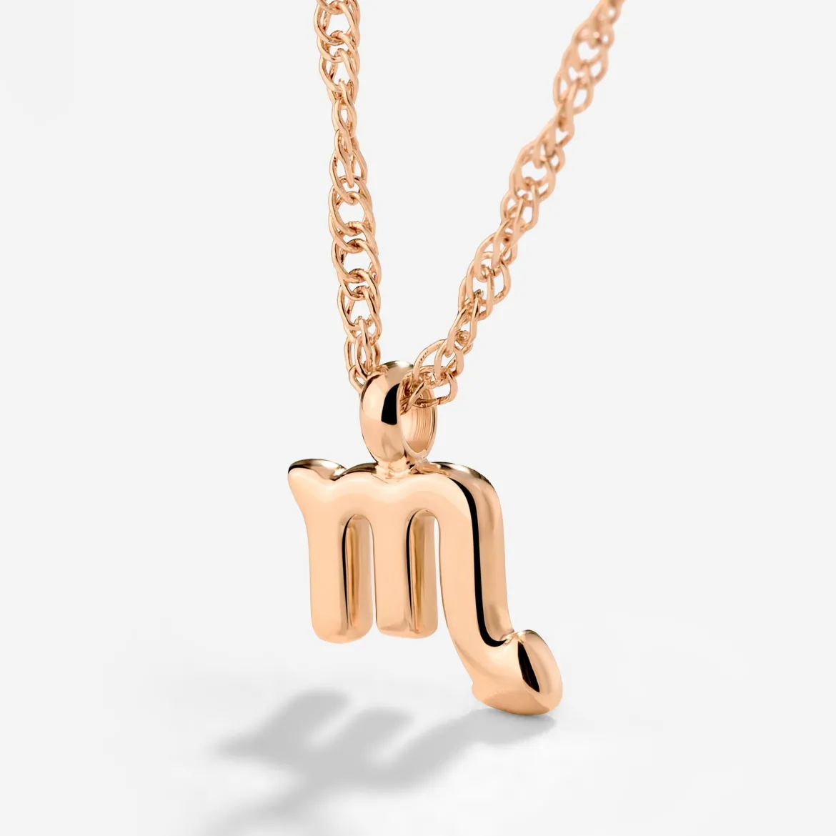 Scorpio Bubble Necklace Roségold
