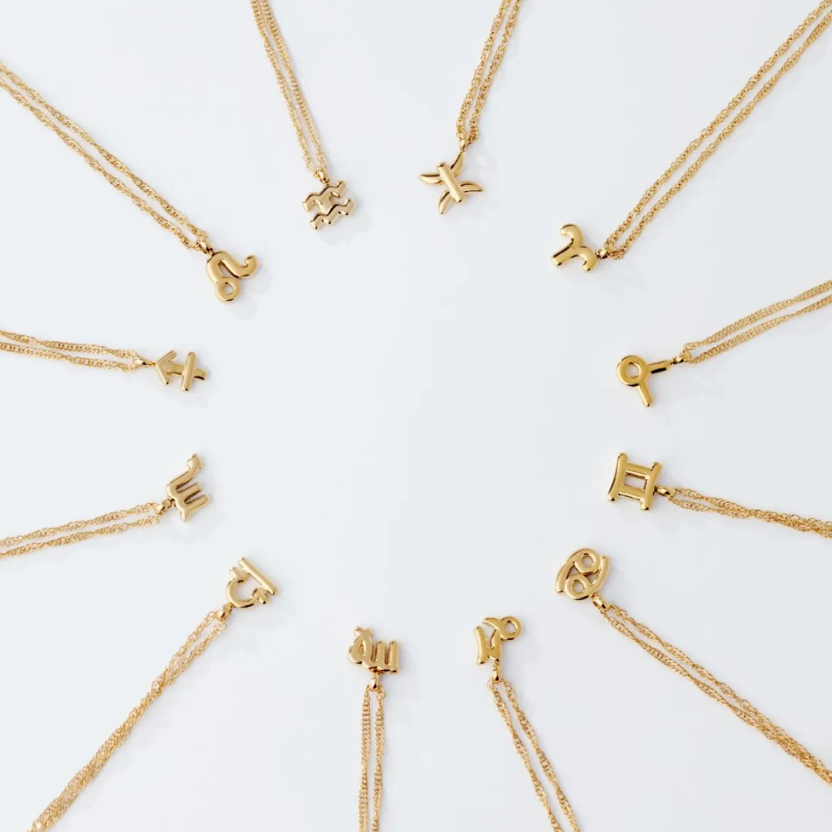 Scorpio Bubble Necklace Roségold