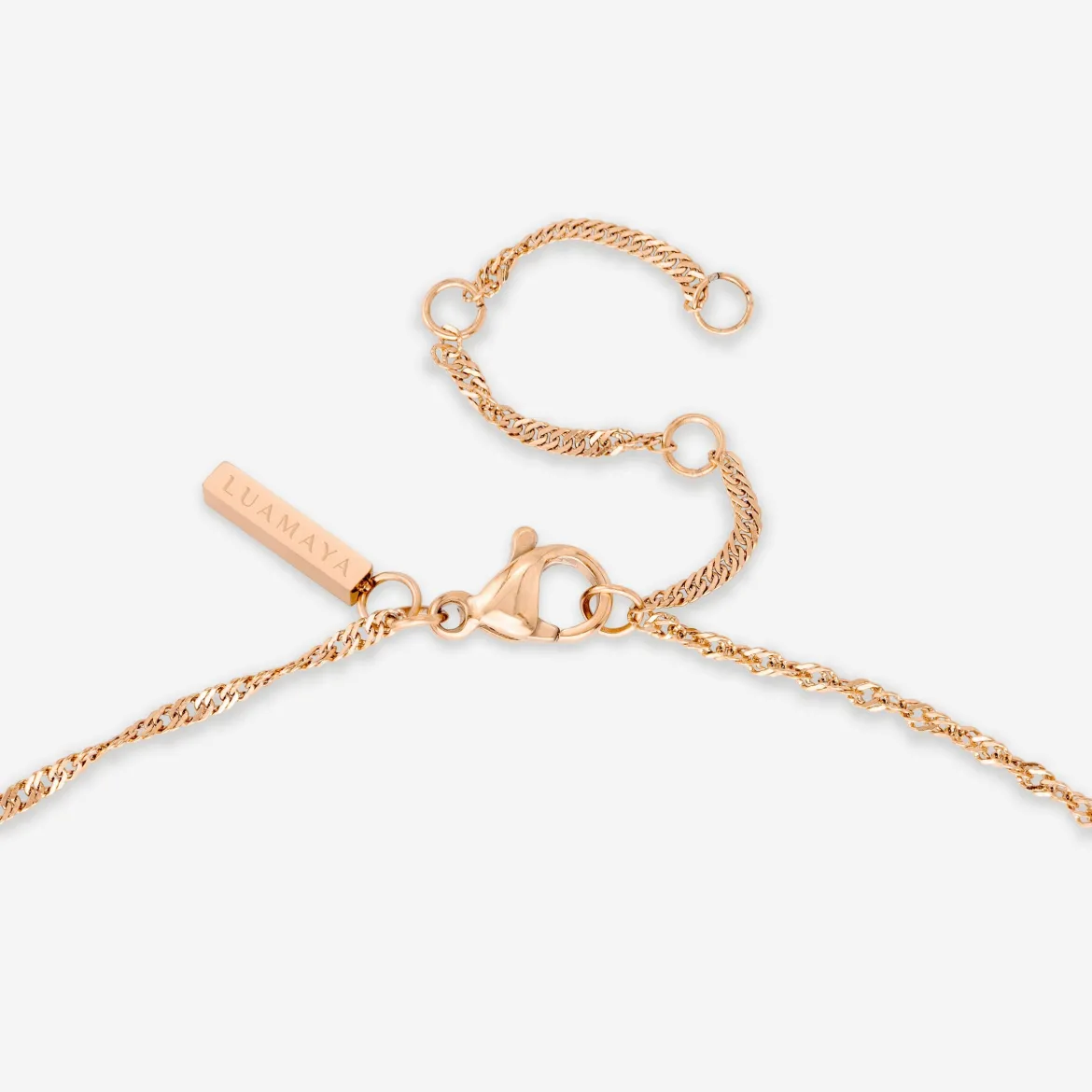 Scorpio Bubble Necklace Roségold