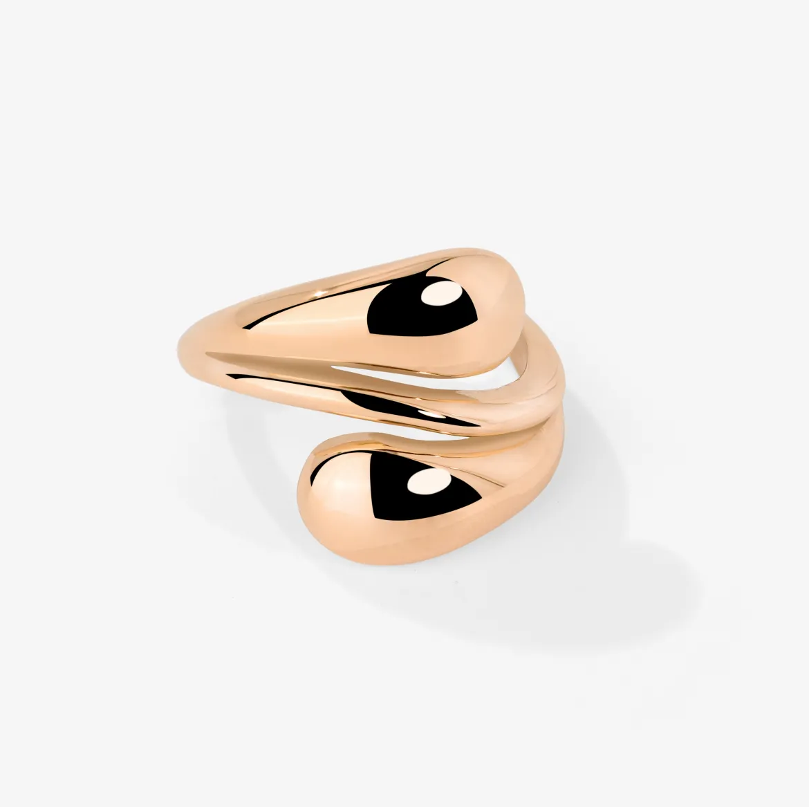 Sculpted Touch Ring Roségold