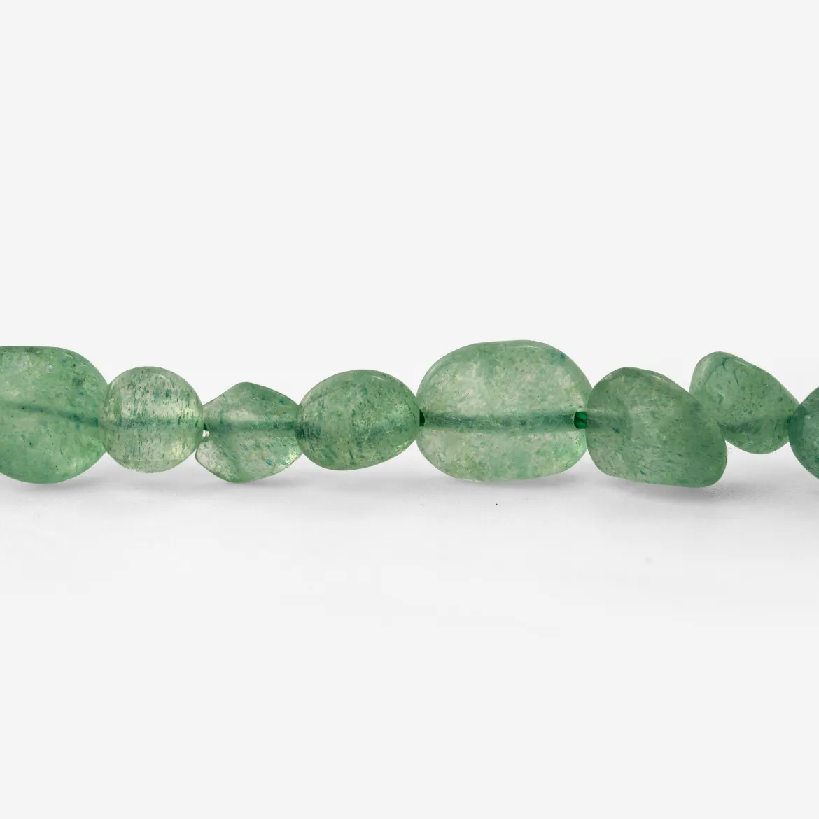 Sea Glass Necklace Silber