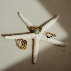 Sea Glass Ring Silber