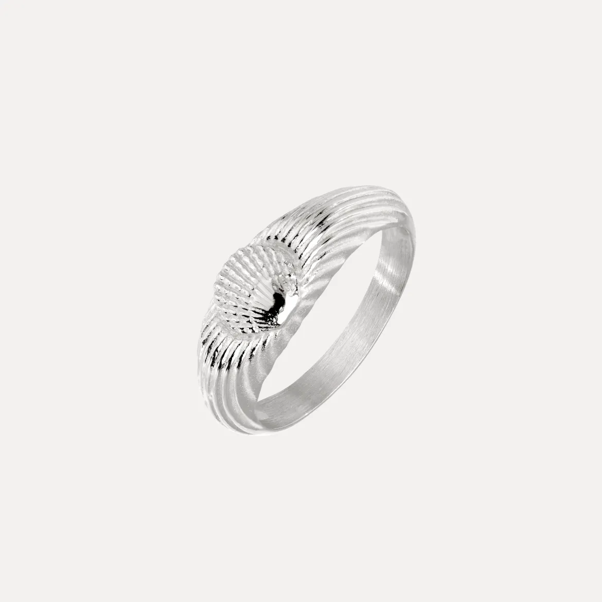 Sea Shell Ring Silber