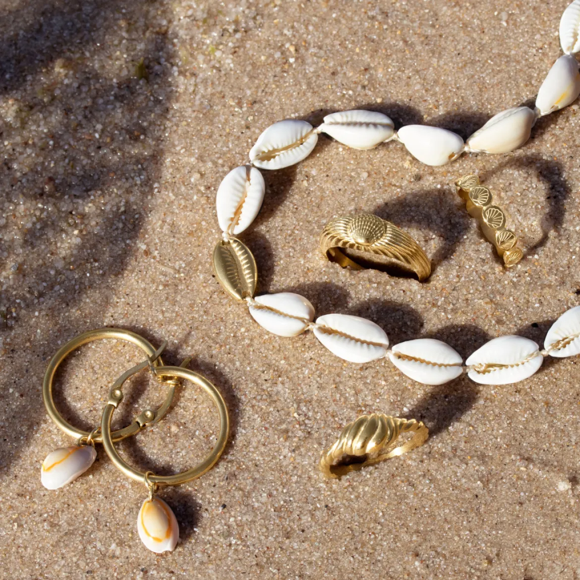 Sea Shell Ring Silber