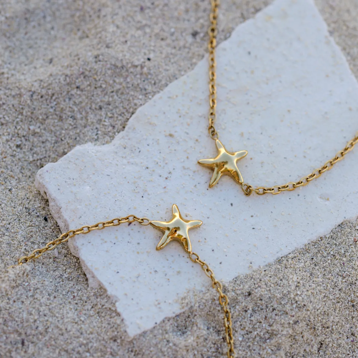 Sea Star Choker Gold