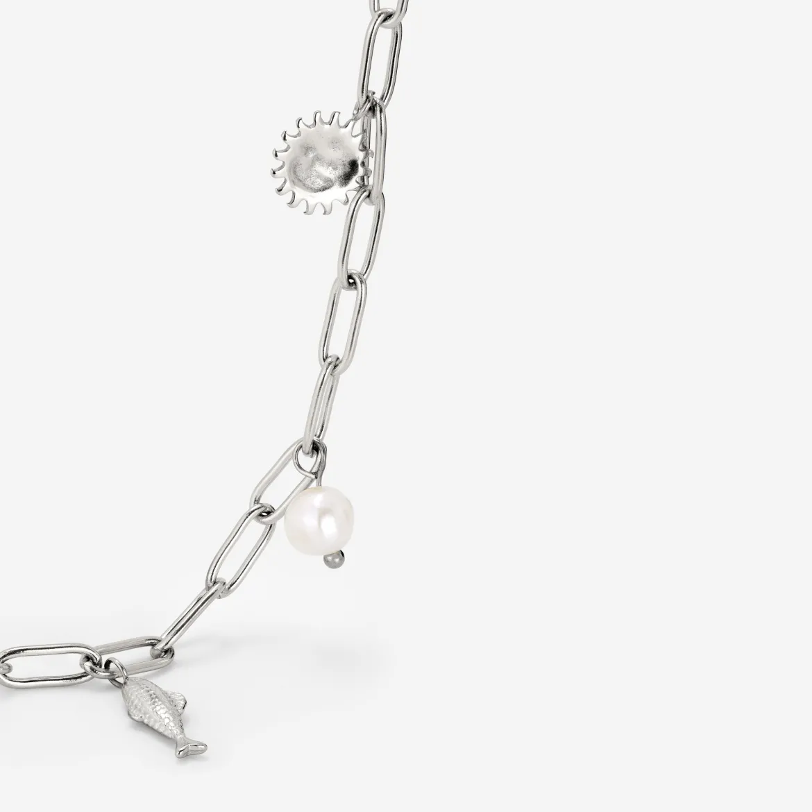 Seaside Treasures Necklace Silber