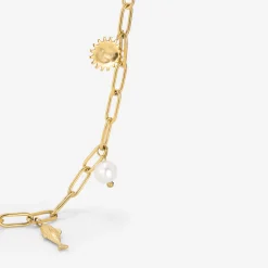 Seaside Treasures Necklace Gold