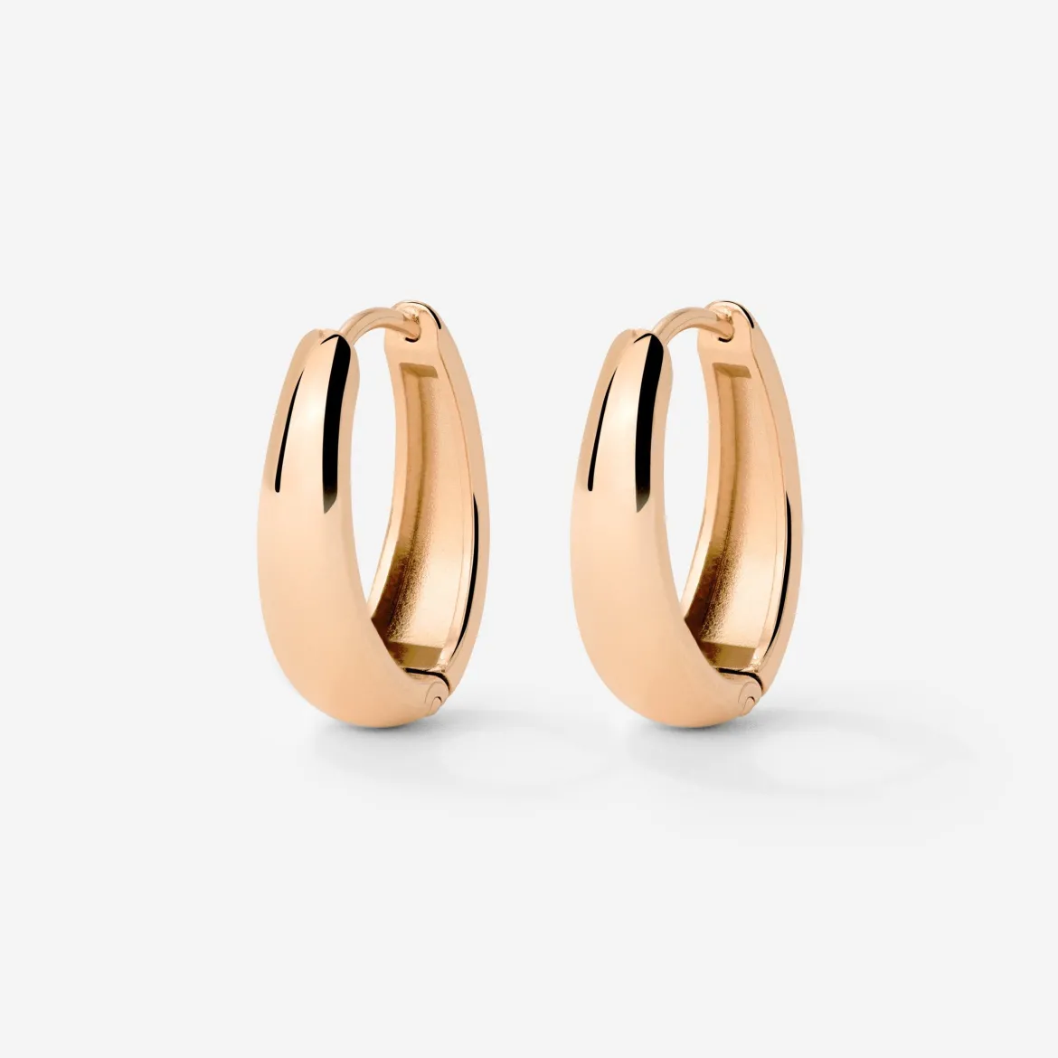 Seeker Hoops Small Roségold