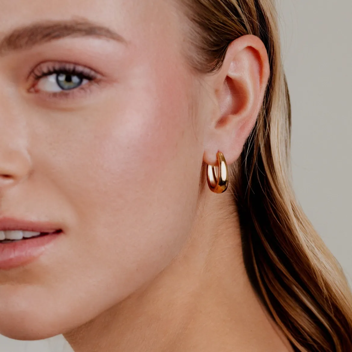Seeker Hoops Small Roségold