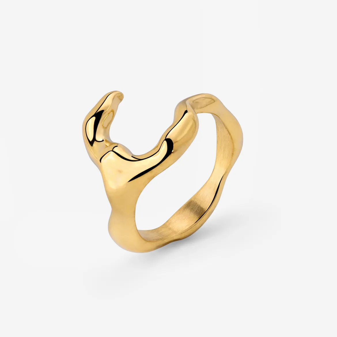 Serene Silvia Ring Gold