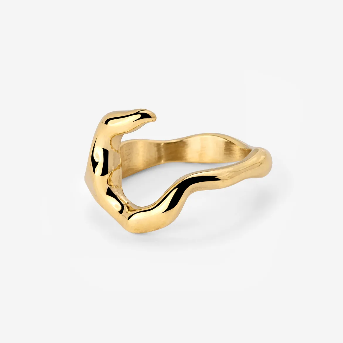 Serene Silvia Ring Gold
