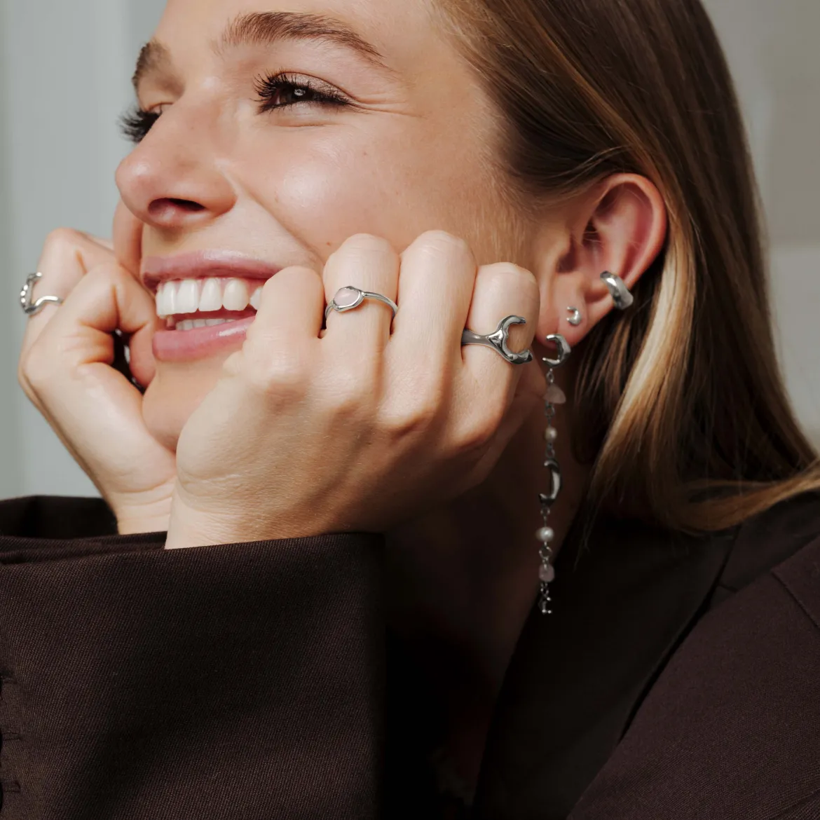 Serene Silvia Ring Silber