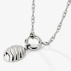 Serenity Singapore Chain Necklace Set Silber