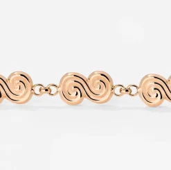 Serpent's Whisper Hoop Set Small Roségold