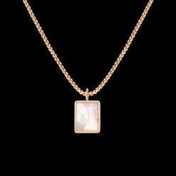 Shimmering Reflection Necklace Roségold