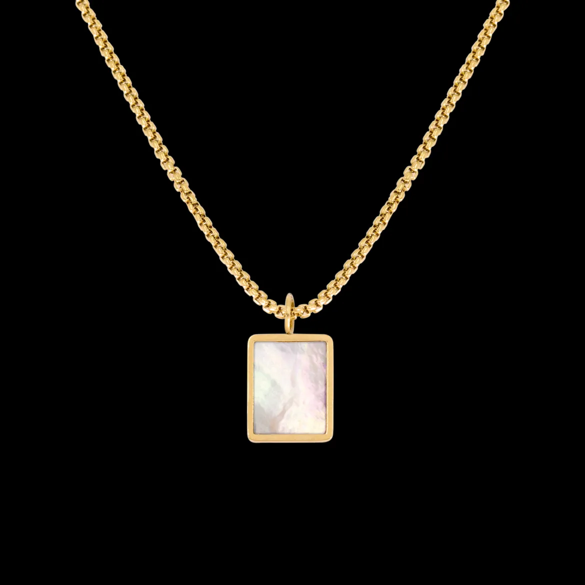 Shimmering Reflection Necklace Gold