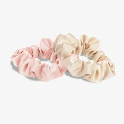 Shimmering Scrunchie Bundle Small - Green / Beige
