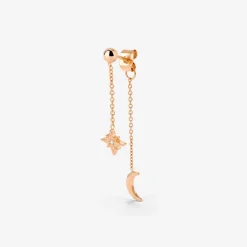 Shiny Ines Stud Earring Roségold