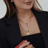 Singapore Chain Charm Necklace Set