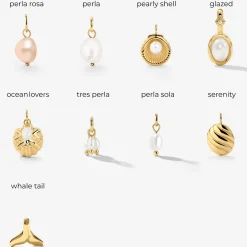 Singapore Chain Charm Necklace Set