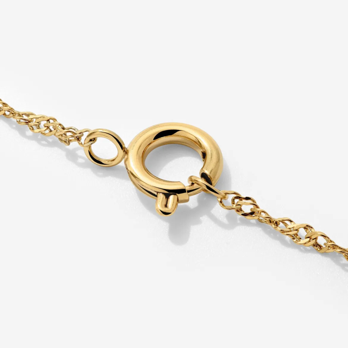 Singapore Chain Charm Necklace Set