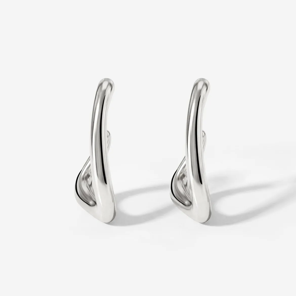 Sisterhood Bond Hoops Silber