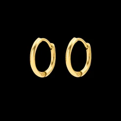 Slim Hoops Small Gold