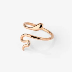 Slim Snake Ring Roségold