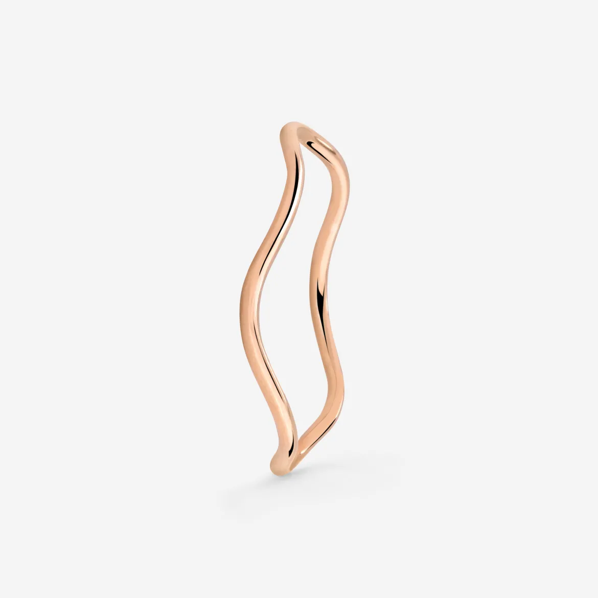 Slim Wave Ring Roségold