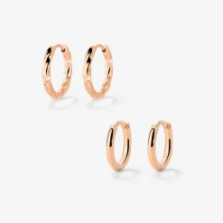 Soft 'n' Subtle Hoop Bundle Roségold